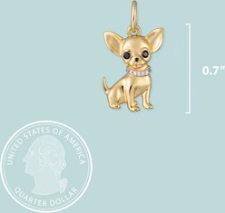 Scamper & Co Chihuahua Sterling Silver Charm slide 2 of 2