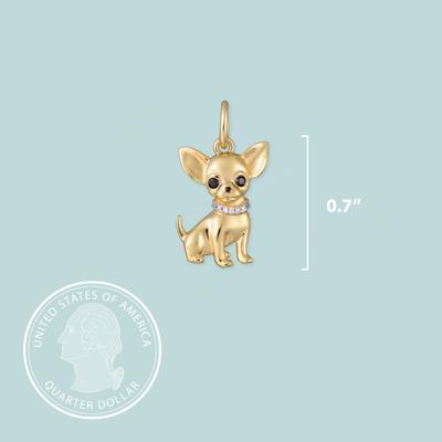 Show full view: Scamper & Co Chihuahua Sterling Silver Charm slide 2 of 2