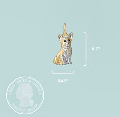 Scamper & Co Corgi Sterling Silver Charm slide 2 of 2