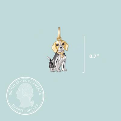 Show full view: Scamper & Co Beagle Sterling Silver Charm slide 2 of 2