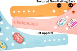 WagAround Town Charmdana 4th of July Waterproof Flexible Dog Bandana with Charms, Red, Small slide 2 of 9