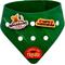Show in main carousel: WagAround Town Charmdana Thanksgiving Waterproof Flexible Customizable Dog Bandana with Charms, Green, Small slide 1 of 10