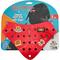 Show in main carousel: WagAround Town Charmdana Thanksgiving Waterproof Flexible Customizable Dog Bandana with Charms, Red, Large slide 3 of 9