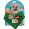 Show in main carousel: WagAround Town Charmdana Christmas Waterproof Flexible Customizable Dog Bandana with Charms, Green, Small slide 3 of 10