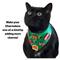 Show in main carousel: WagAround Town Charmdana Christmas Waterproof Flexible Customizable Dog Bandana with Charms, Green, Small slide 7 of 10