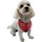 Show in main carousel: WagAround Town Charmdana 4th of July Waterproof Flexible Dog Bandana with Charms, Red, Small slide 2 of 9