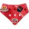 Show in main carousel: WagAround Town Charmdana 4th of July Waterproof Flexible Dog Bandana with Charms, Red, Small slide 1 of 9