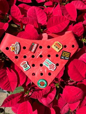 Show full view: WagAround Town Wag-Witty Dog Bandana Charms Candy Cane Cutie/Happy Pawlidays Holiday Dog Accessories slide 5 of 6