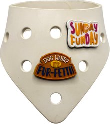 WagAround Town Wag-Witty Dog Bandana Charmdana Sunday Funday/ Funfetti