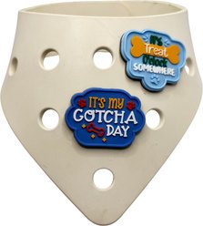 WagAround Town Wag-Witty Dog Bandana Charms Treat O'Clock/Gotcha Day