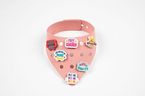 Show full view: WagAround Town Wag-Witty Dog Bandana Charms Pet Me/Party Pooch slide 3 of 8