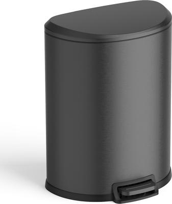 Show full view: NineStars D-Shaped Step-On Trash Can Dog Waste Disposal, 13.2-gal slide 3 of 6