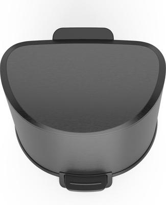 Show full view: NineStars D-Shaped Step-On Trash Can Dog Waste Disposal, 13.2-gal slide 5 of 6