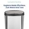 Show in main carousel: NineStars Rectangular Motion Sensor Trash Can Dog Waste Disposal, 13.2-gal slide 6 of 8