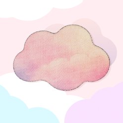 Happy & Polly Gradient Rainbow Cloud Cat Scratcher