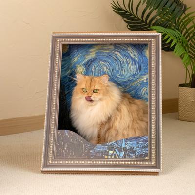 Show full view: Happy & Polly 3D 19.4-in Interactive Cat Scratcher Toy, Set of 2 slide 4 of 10