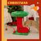 Show in main carousel: Happy & Polly Christmas Boot Cat Scratcher Toy, Green/Red slide 5 of 9