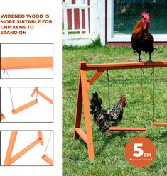 Win World Chicken Swing Set, Medium slide 2 of 9