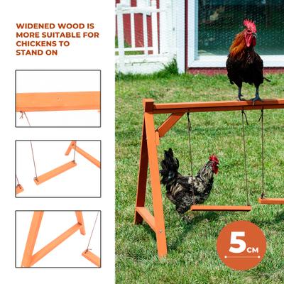Show full view: Win World Chicken Swing Set, Medium slide 7 of 9