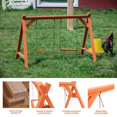 Show full view: Win World Chicken Swing Set, Medium slide 6 of 9