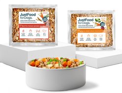 JustFoodForDogs Variety Pack Frozen Human-Grade Fresh Dog Food, 5.5-oz pouch, case of 18