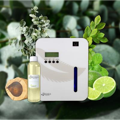Show full view: Aroma Retail Scent Machine 101 Smart Pet Air Freshener with Fresh & Clean Eucalyptus Forest 4-oz Fragrance Oil, White slide 2 of 9