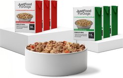 JustFoodForDogs Pantry Fresh Beef & Chicken Variety Pack Fresh Dog Food, 12.5-oz pouch, case of 6