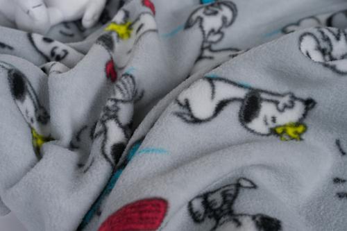 Show full view: Peanuts Snoopy Snoopy Days Throw & Squeaky Pet Pillow Set Dog Plush Toy, Grey, 40 x 50-in slide 9 of 11