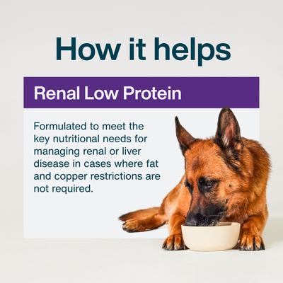 Show full view: JustFoodForDogs Veterinary Diet Renal Support Low Protein Frozen Human-Grade Fresh Dog Food, 18-oz pouch, case of 21 slide 6 of 12