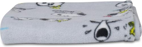 Show full view: Peanuts Snoopy Snoopy Days Throw & Squeaky Pet Pillow Set Dog Plush Toy, Grey, 40 x 50-in slide 3 of 11