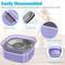 Show in main carousel: UPSKY Spill Proof, No Splash Non-Skid Plastic Slow Feeder Dog & Cat Water Bowl, 2-L, Purple slide 4 of 9