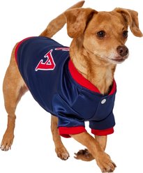 Frisco Retro Americana Sports Dog & Cat Bomber Jacket, X-Small