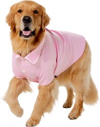 Frisco Valentine's Satin Dog & Cat Pajama Shirt with Heart Buttons, XX-Large