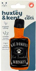 Huxley & Kent Kat Daniels Whiskey Cat Toy, Tan/Black, One Size