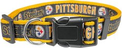 Pets First NFL Pittsburgh Steelers Satin Collar