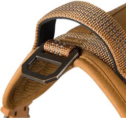 Carhartt Duck Nylon Reflective No Pull Front Clip Dog Harness, Carhartt Brown, Large: 26 to 35-in chest slide 2 of 6