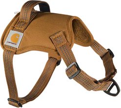 Carhartt Duck Nylon Reflective No Pull Front Clip Dog Harness, Carhartt Brown, Large: 26 to 35-in chest