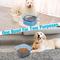Show in main carousel: UPSKY Spill Proof, No Splash Non-Skid Plastic Slow Feeder Dog & Cat Water Bowl, 2-L, Blue slide 8 of 9