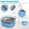 Show in main carousel: UPSKY Spill Proof, No Splash Non-Skid Plastic Slow Feeder Dog & Cat Water Bowl, 2-L, Blue slide 4 of 9