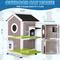Show in main carousel: FunXplore 2 Story Wooden Outdoor Cat House, Grey slide 3 of 8