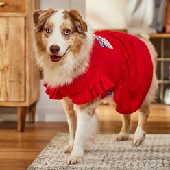 Frisco Americana Flag Ruffle Dog & Cat Dress, XX-Large slide 2 of 7