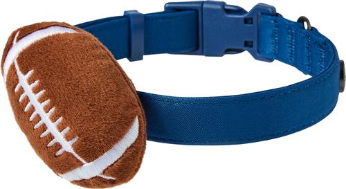 Show full view: Frisco Removable Football Dog & Cat Adjustable Collar Attachment, One Size slide 5 of 9