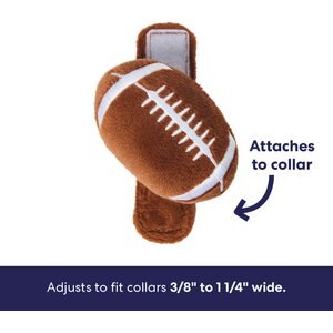 Frisco Removable Football Dog & Cat Adjustable Collar Attachment, One Size