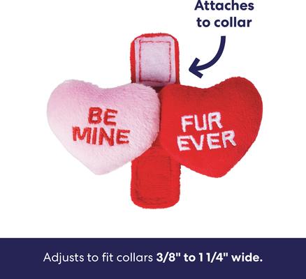 Show full view: Frisco Valentine's Candy Conversation Heart Collar Attachment, One Size slide 4 of 9