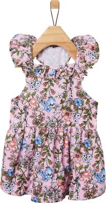 Show full view: Frisco Ruffle Dog & Cat Dress, Spring Floral, XX-Large slide 3 of 9