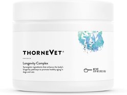 ThorneVET Longevity Complex Powder Supplement for Dogs, 90 scoops