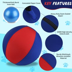 Pet Fit For Life 18-in Herding Ball Dog Toy slide 2 of 6