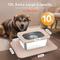 Show in main carousel: Decflow 10-L Stainless Steel No Spill Anti-Splash Dog Water Bowl with XX-Large Silicone Mat, Beige slide 3 of 10