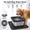 Show in main carousel: Decflow 10-L Stainless Steel No Spill Anti-Splash Dog Water Bowl with XX-Large Silicone Mat, Black slide 4 of 10