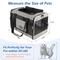 Show in main carousel: Gapzer Soft-Sided Collapsible & Washable Travel Dog & Cat Carrier, 18.1 x 11.8 x 11.8-in, Grey slide 3 of 10